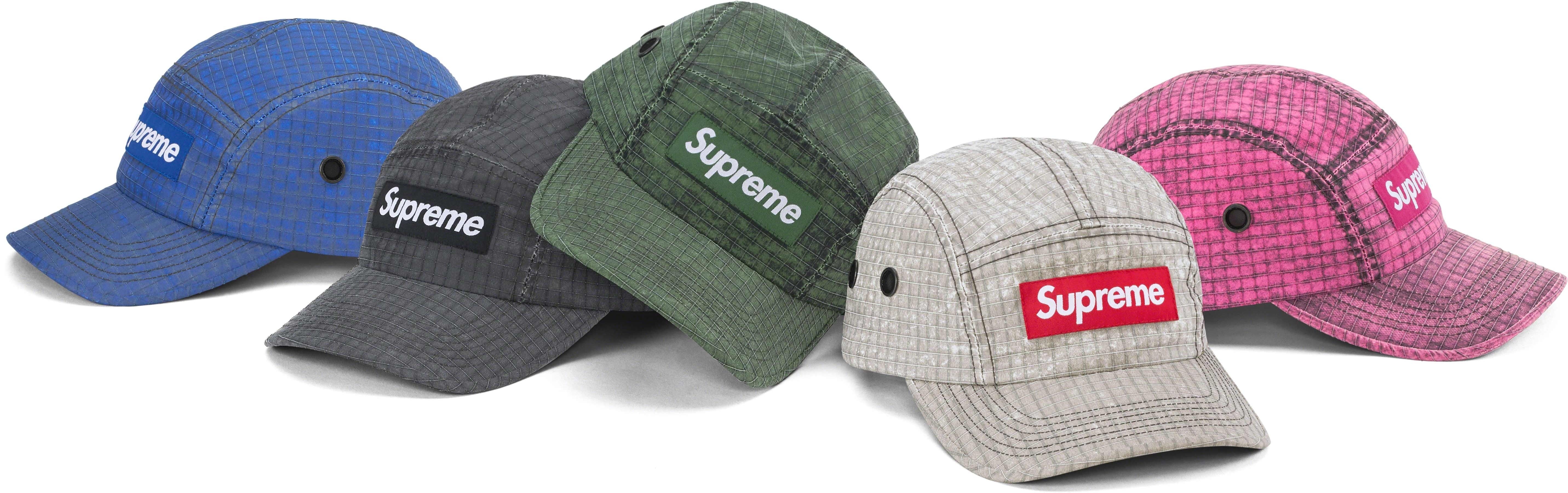 Distressed Ripstop Camp Cap